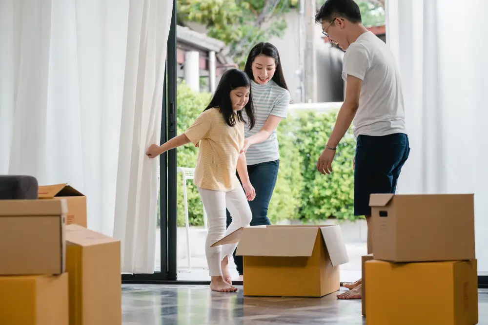 Cheap house movers Singapore from Bull Movers handling furniture safely